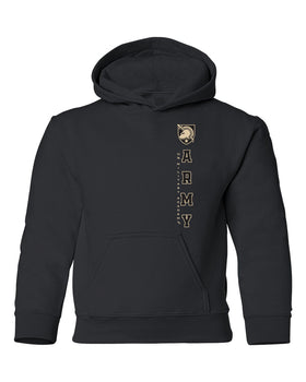 Army Black Knights Youth Hooded Sweatshirt - Vertical United States Military Academy