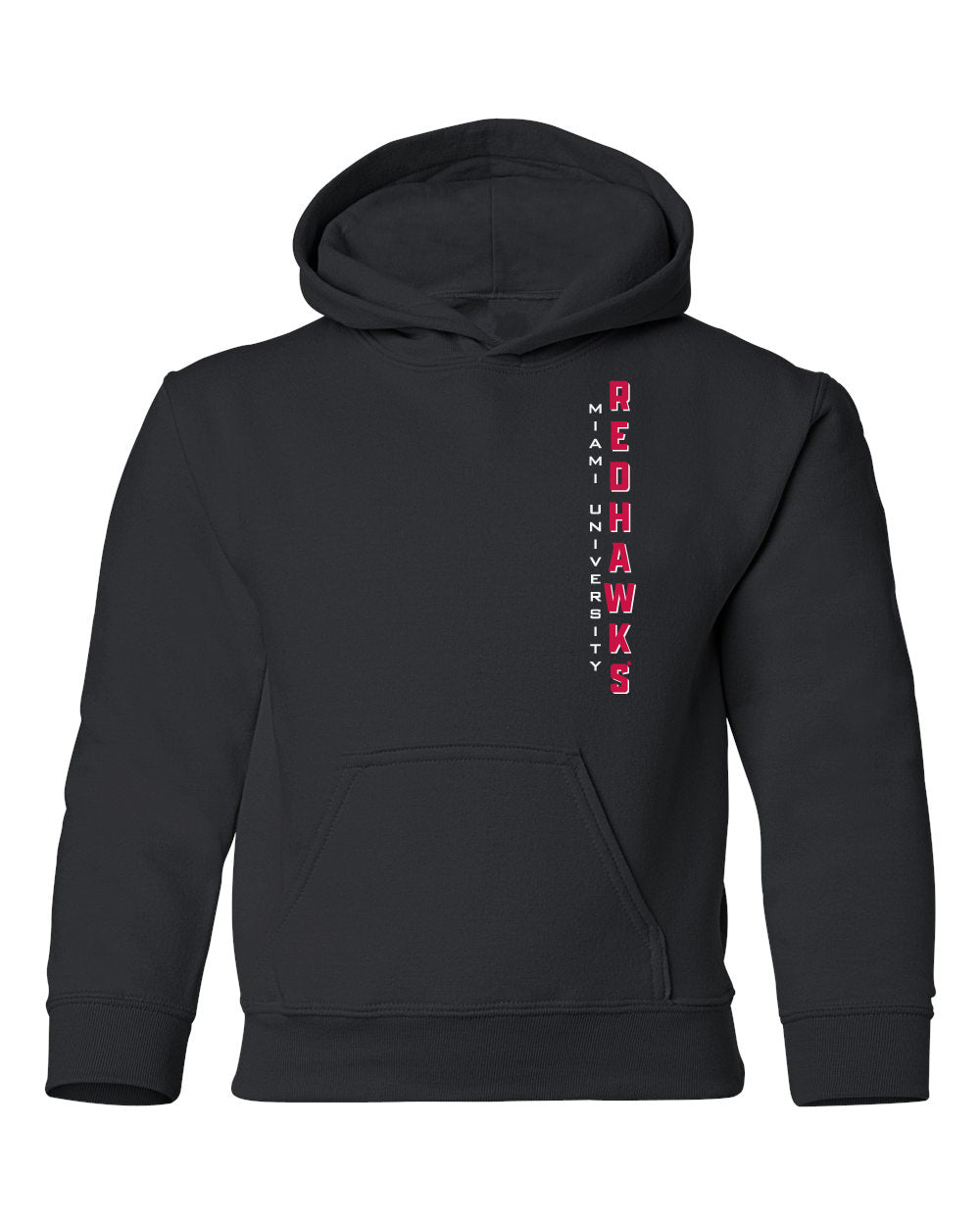 Miami University RedHawks Youth Hooded Sweatshirt - Vert Miami University Redhawks