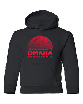 Omaha Mavericks Youth Hooded Sweatshirt - UNO Basketball
