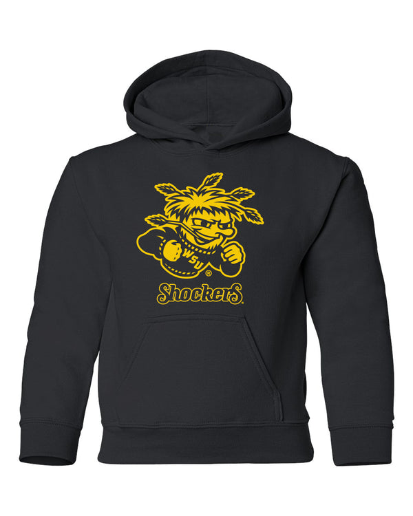 Wichita State Shockers Youth Hooded Sweatshirt - WuShock Logo