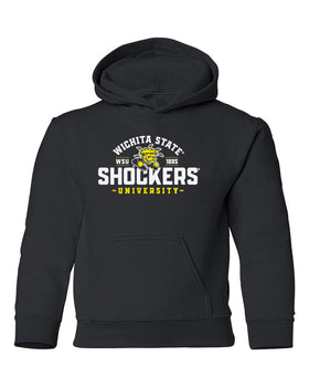 Wichita State Shockers Youth Hooded Sweatshirt - Arc Wichita State Shockers