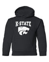 K-State Wildcats Youth Hooded Sweatshirt - K-State Powercat