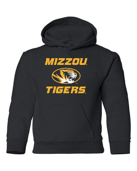 Missouri Tigers Youth Hooded Sweatshirt - Mizzou Tigers Primary Logo