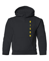 NDSU Bison Youth Hooded Sweatshirt - Vertical BISON