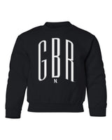 Nebraska Huskers Youth Crewneck Sweatshirt - White GBR