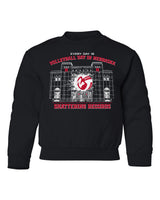 Nebraska Huskers Youth Crewneck Sweatshirt - Volleyball Day in Nebraska