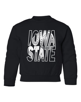Iowa State Cyclones Youth Crewneck Sweatshirt - Iowa State Football Image
