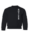 Butler Bulldogs Youth Crewneck Sweatshirt - Vertical Butler University