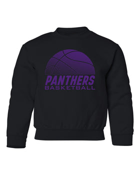 Northern Iowa Panthers Youth Crewneck Sweatshirt - Panthers Basketball
