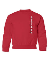 San Diego State Aztecs Youth Crewneck Sweatshirt - Vertical Aztecs