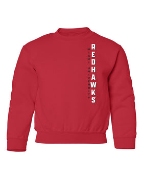 Miami University RedHawks Youth Crewneck Sweatshirt - Vertical Miami Univeristy RedHawks