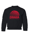 Omaha Mavericks Youth Crewneck Sweatshirt - UNO Basketball
