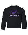 K-State Wildcats Youth Crewneck Sweatshirt - Arch K-State Wildcats EST 1863