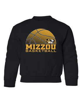 Missouri Tigers Youth Crewneck Sweatshirt - Mizzou Basketball