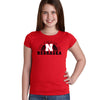 Nebraska Huskers Girls Tee Shirt - No Place Like Nebraska