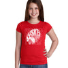 Nebraska Huskers Girls Tee Shirt - Husker Power Football