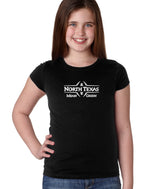 North Texas Mean Green Girls Tee Shirt - Mean Green Football Laces