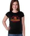 Iowa State Cyclones Girls Tee Shirt - Arch Iowa State 1858