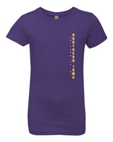 Northern Iowa Panthers Girls Tee Shirt - Vertical University of Northern Iowa