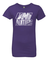 Northern Iowa Panthers Girls Tee Shirt - UNI Panthers Football Image