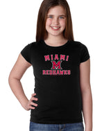 Miami University RedHawks Girls Tee Shirt - Miami of Ohio Primary Logo