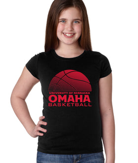 Omaha Mavericks Girls Tee Shirt - UNO Basketball