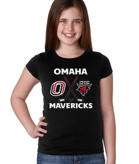 Omaha Mavericks Girls Tee Shirt - Omaha Hockey
