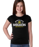 Wichita State Shockers Girls Tee Shirt - Arc Wichita State Shockers