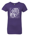 K-State Wildcats Girls Tee Shirt - K-State Wildcats Football Image