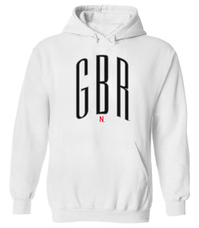 Women's Nebraska Huskers Hooded Sweatshirt - Giant Black GBR