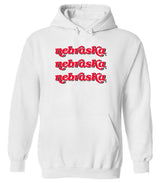 Women's Nebraska Huskers Hooded Sweatshirt - nebraska x 3