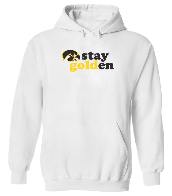 Women's Iowa Hawkeyes Hooded Sweatshirt - Stay Golden