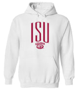 Women's Iowa State Cyclones Hooded Sweatshirt - Giant ISU with Cy Swirl