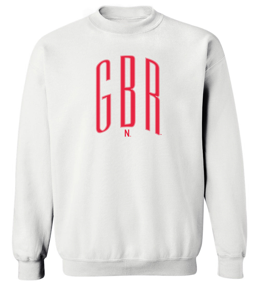 Women's Nebraska Huskers Crewneck Sweatshirt - Giant Red GBR