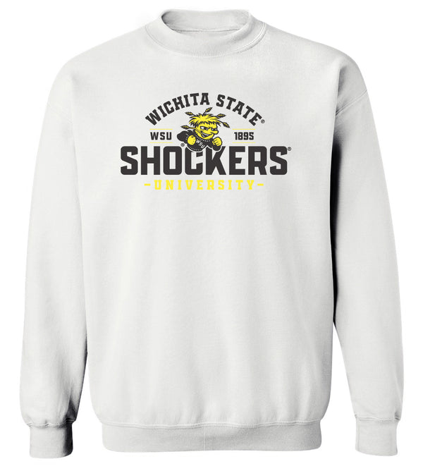 Women's Wichita State Shockers Crewneck Sweatshirt - Arc Wichita State Shockers