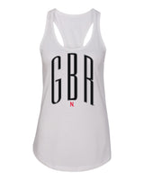 Women's Nebraska Huskers Tank Top - Black GBR