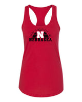 Women's Nebraska Huskers Tank Top - No Place Like Nebraska