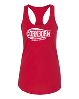 Women's Nebraska Husker Tank Top - CornBorn Forever a Nebraskan