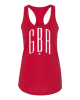 Women's Nebraska Huskers Tank Top - White GBR