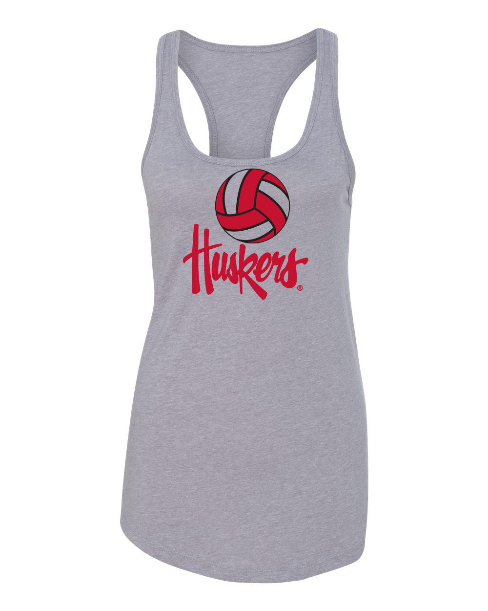 Women's Nebraska Huskers Tank Top - Volleyball Legacy Script Huskers