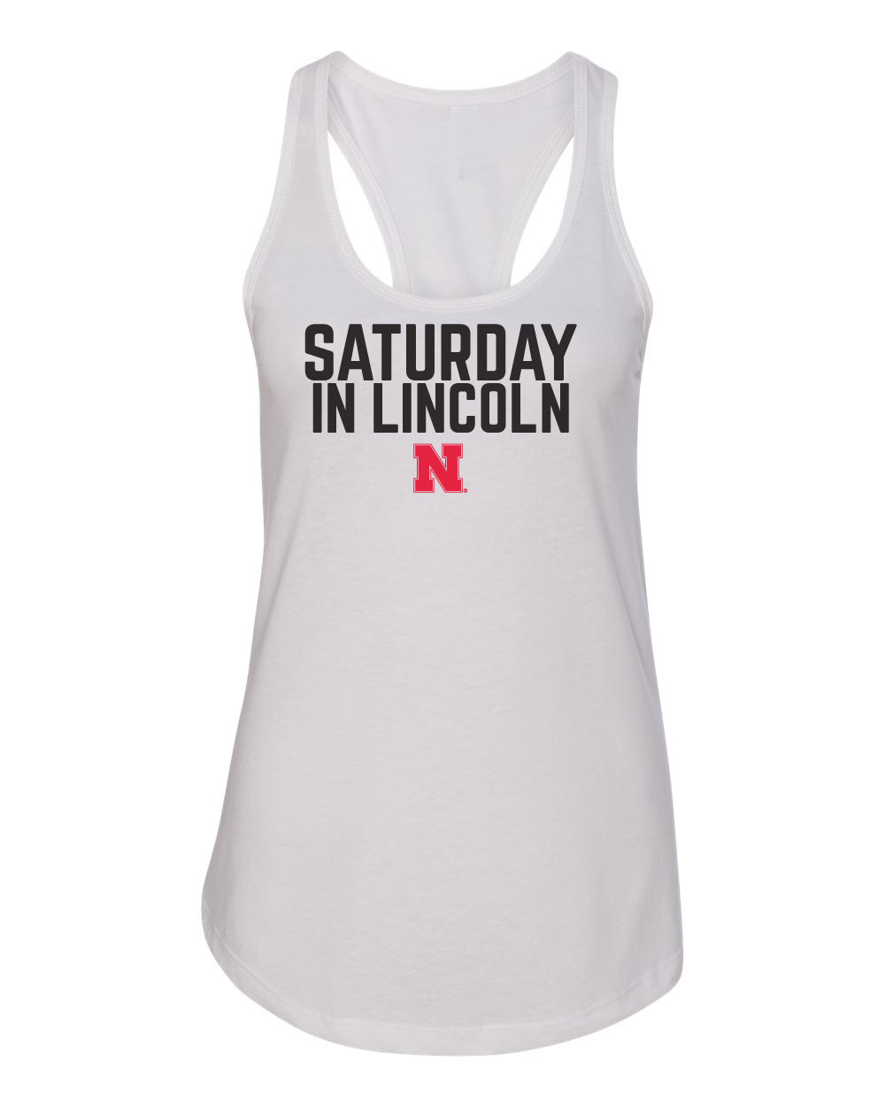 Women's Nebraska Huskers Tank Top - Saturday In Lincoln