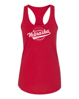 Women's Nebraska Huskers Tank Top - Script Nebraska Baseball