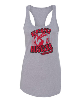 Women's Nebraska Huskers Tank Top - Huskers Volleyball Dream Big