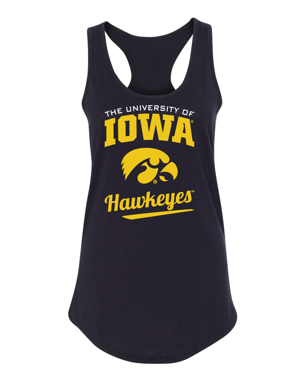 Women's Iowa Hawkeyes Tank Top - The University Of Iowa Script Hawkeyes