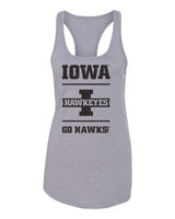 Women's Iowa Hawkeyes Tank Top - Iowa Hawkeyes - Go Hawks
