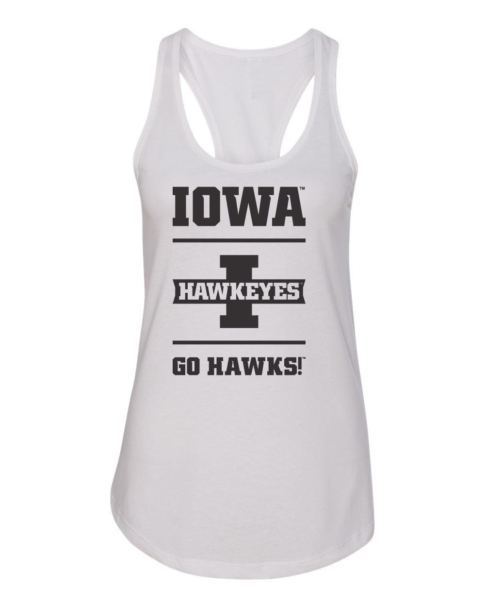 Women's Iowa Hawkeyes Tank Top - Iowa Hawkeyes - Go Hawks