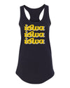 Women's Iowa Hawkeyes Tank Top - iowa x 3