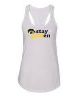 Women's Iowa Hawkeyes Tank Top - Stay Golden