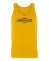 Women's Iowa Hawkeyes Tank Top - Striped Hawkeyes Football Laces