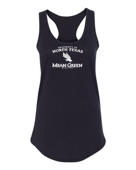 Women's North Texas Mean Green Tank Top - UNT Arch Primary Logo